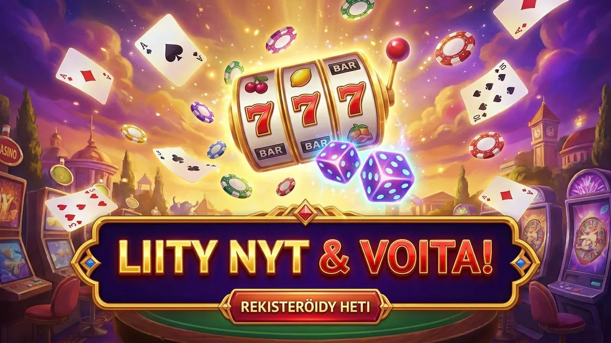 Rekisteröidy bonuksella